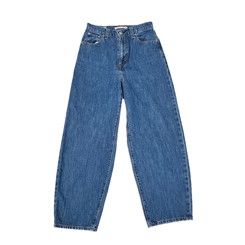 Levi's Women's Flare Wide Leg Jeans in Medium Blue